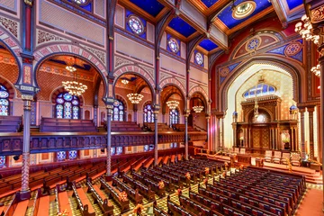 Zelfklevend Fotobehang Tempel Centrale Synagoge - New York City