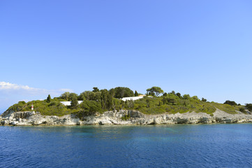 Fototapeta na wymiar Antipaxos a Greek island in the Ionian sea