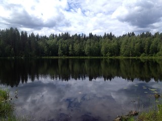 Fototapeta premium lake
