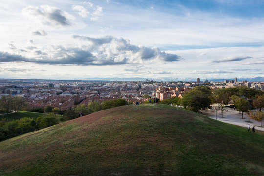 Parque del Cerro del T&iacute;o P&iacute;o, Madrid, Espagne