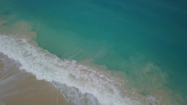 Caribbean Beach with waves
