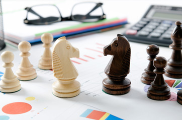 Chess financial business strategy