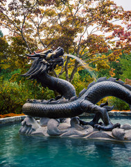 dragon fountain victoria