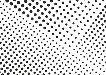 Gradient halftone dots background. Pop art template, texture for textile, business cards. Vector illustration AI 10