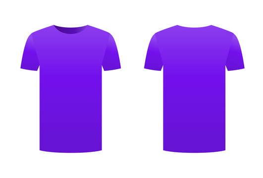 T shirt violeta top