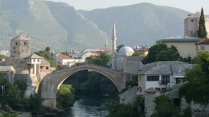 Fototapeta premium Stari most il ponte ottomano di Mostar