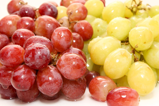 Red and Green Grapes