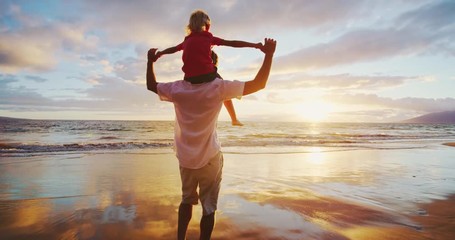 Father and Son Playing