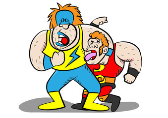 funny wrestling characters