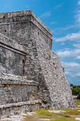 Ancient Mayan Ruins at Tulum, Quintana Roo, Mexico