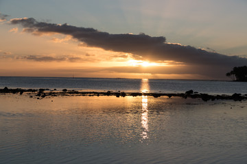 Cloudscape over the reef