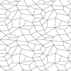Black and white geometric seamless design - 177598670