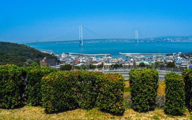 Fototapeta premium Akashi Kaikyo Bridge