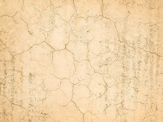 Beautiful old wall with cracks and texture