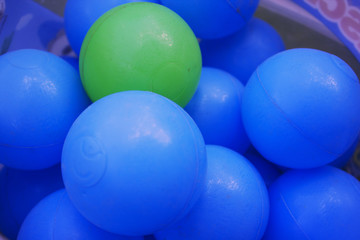 colorful plastic balls