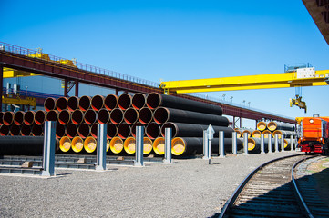 Manufacture of steel pipes for the subsea gas pipeline