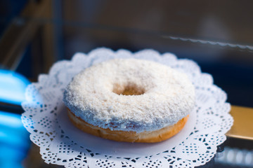 Sweets in the window in a kavel.