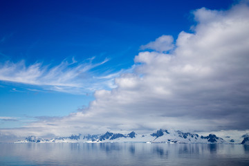 Bad weather moves in to the Antarctic Peninsula