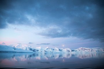 Antarctic Peninsula Landscape. 