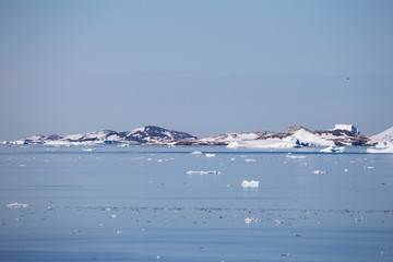 Antarctic Peninsula Landscape. 