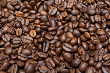 ganze Kaffeebohnen 