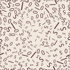 Seamless geometric pattern in art style Ideal for fabric design, paper print.