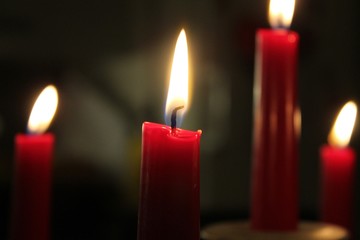 Red candels
