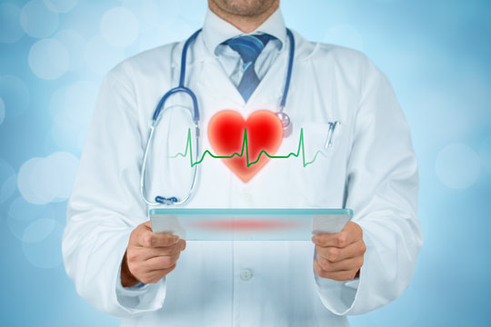 Cardiologist and healthcare concepts