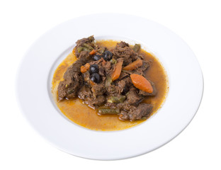 Meat ragout.