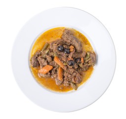 Meat ragout.