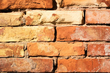 Grunge brick wall texture for background