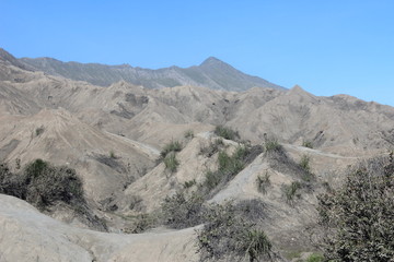 Landscape Of Desert Mountain
