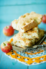 Homemade Organic Apple Pie Dessert Ready to Eat