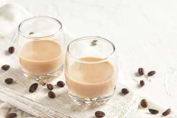 Irish cream coffee liqueur