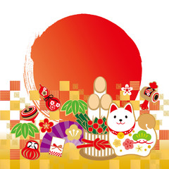 2018日の丸 色々戌