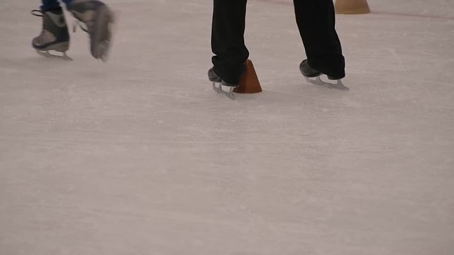 スケートのレッスン