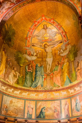 Fototapeta na wymiar La chapelle des Soeurs Saint-Joseph de lyon
