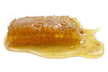 Fresh chunk honey