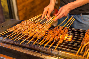 Naklejka premium Kebabs