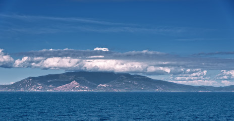 Elba Insel  Wolke Mittelmeer Toskana