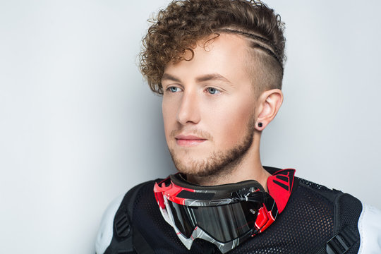 man sunglasses cyclist