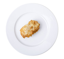 Baked chicken chop.