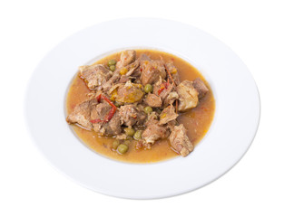 Meat ragout.