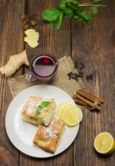homemade apple pie