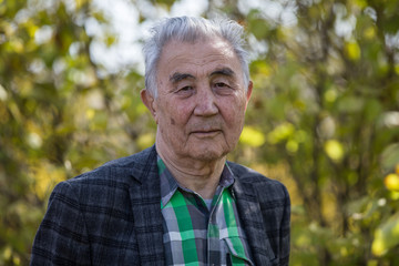 portrait of a pensioner