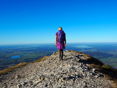 Wandern auf den Heimgarten