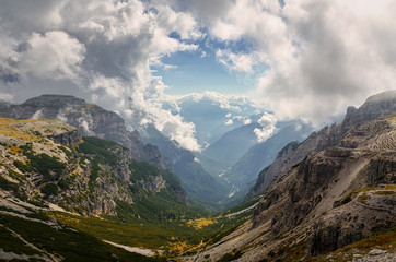 Vista sulla valle