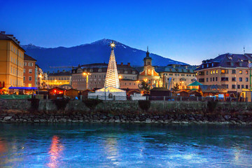 Christmas tree in Innsbruck, Austria