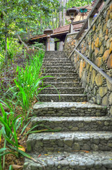 Fototapeta na wymiar Balinese (Indonesian) sanctuary..