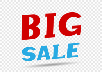 Big sale message